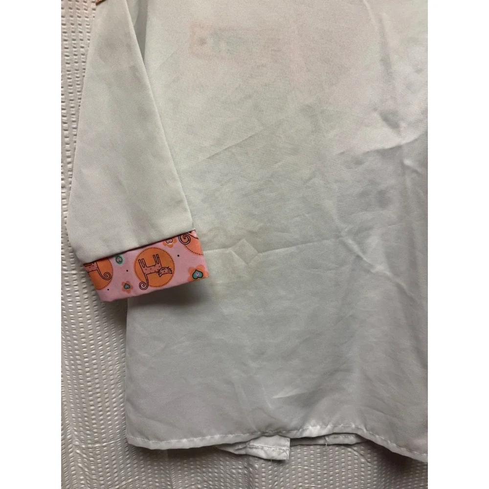 Dress Up America Veterinarian Cosplay For Girls - Vet Lab Coat Sz Med 8-10